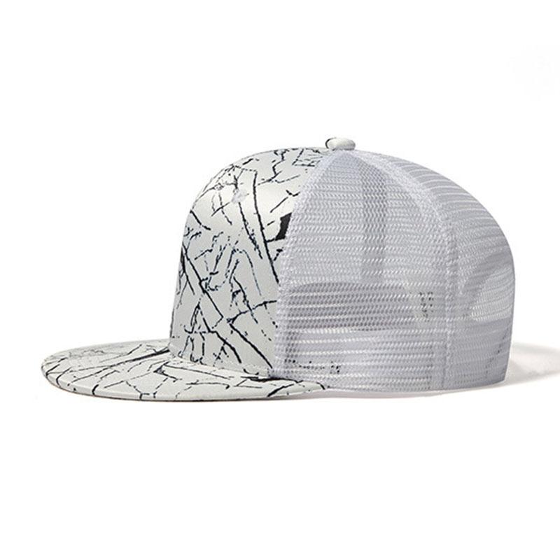 Mesh Breathable Summer Sports Flat Brimmed Cap Sunshade Leisure Hat