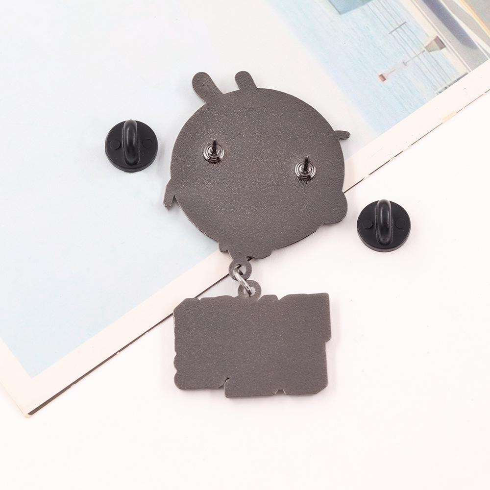 Dragon Ball Metal Alloy Brooch - Trendy Cartoon Pin, Creative Gift & Backpack Accessory