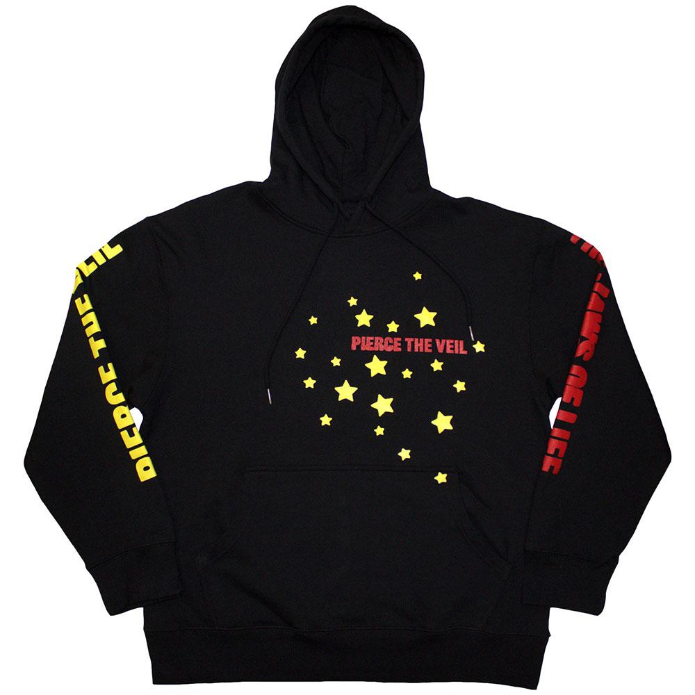 Pierce The Veil Unisex Adult Jaws Of Life Sleeve Print Hoodie