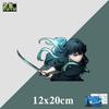Anime Ghost Destroyer Blade Shibuichiro Peripheral Car Motorcycle Car Sticker Shielding Scratches Reflective Sticker