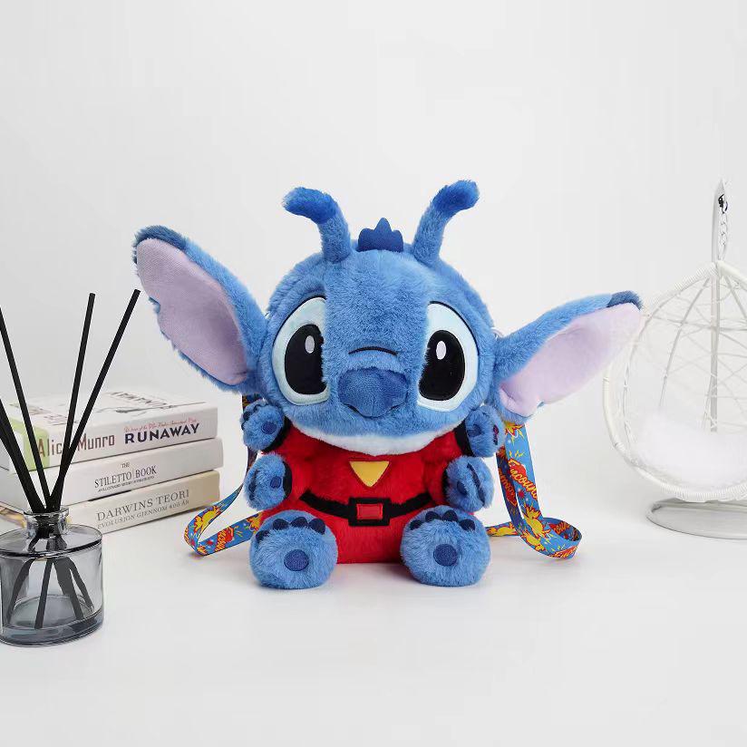 Disney Stitch Plush Toy - Adorable Backpack Pendant Doll