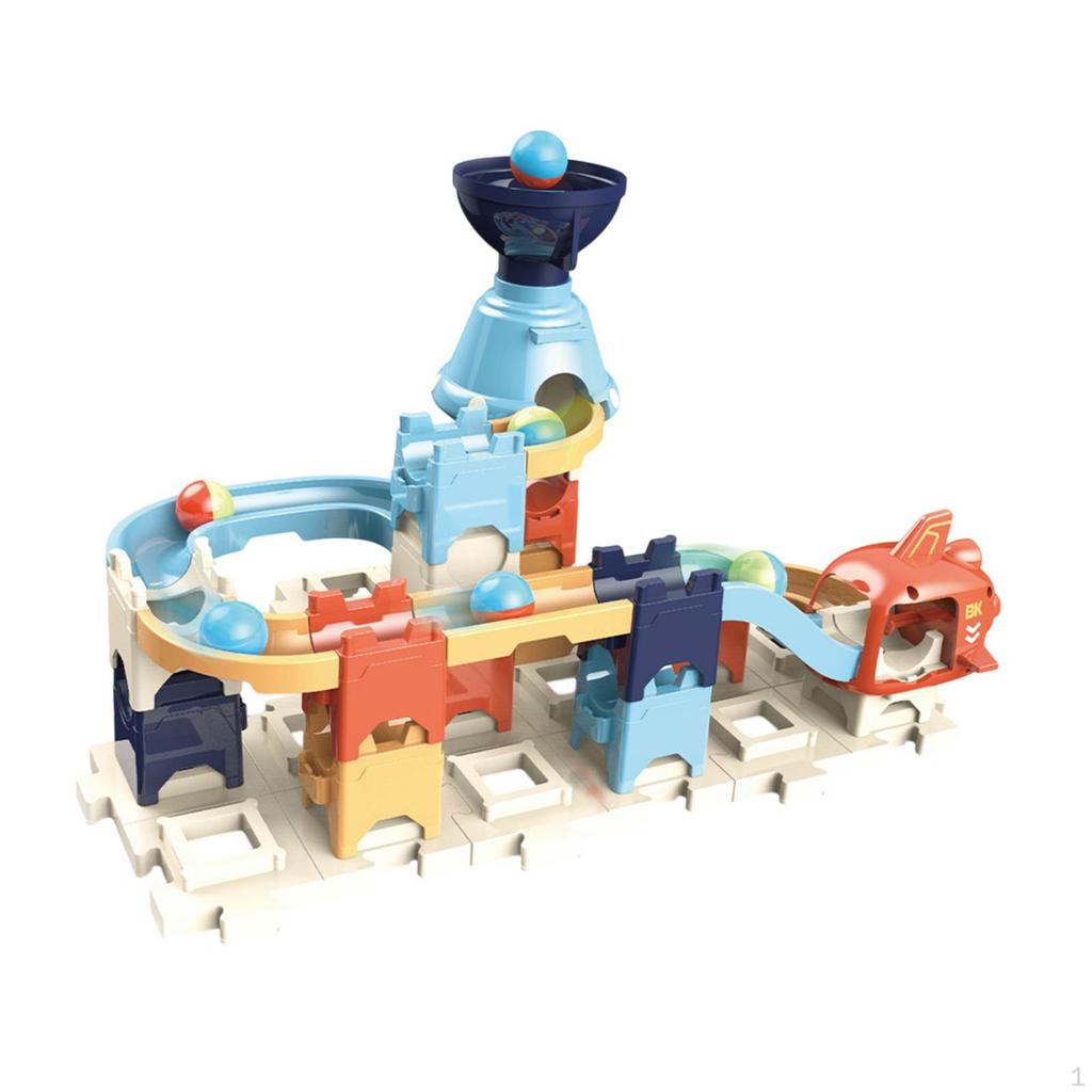 Race Track Building Blocks Set Construction Kit DIY Playset Gift Preschool Toy Educational Stem