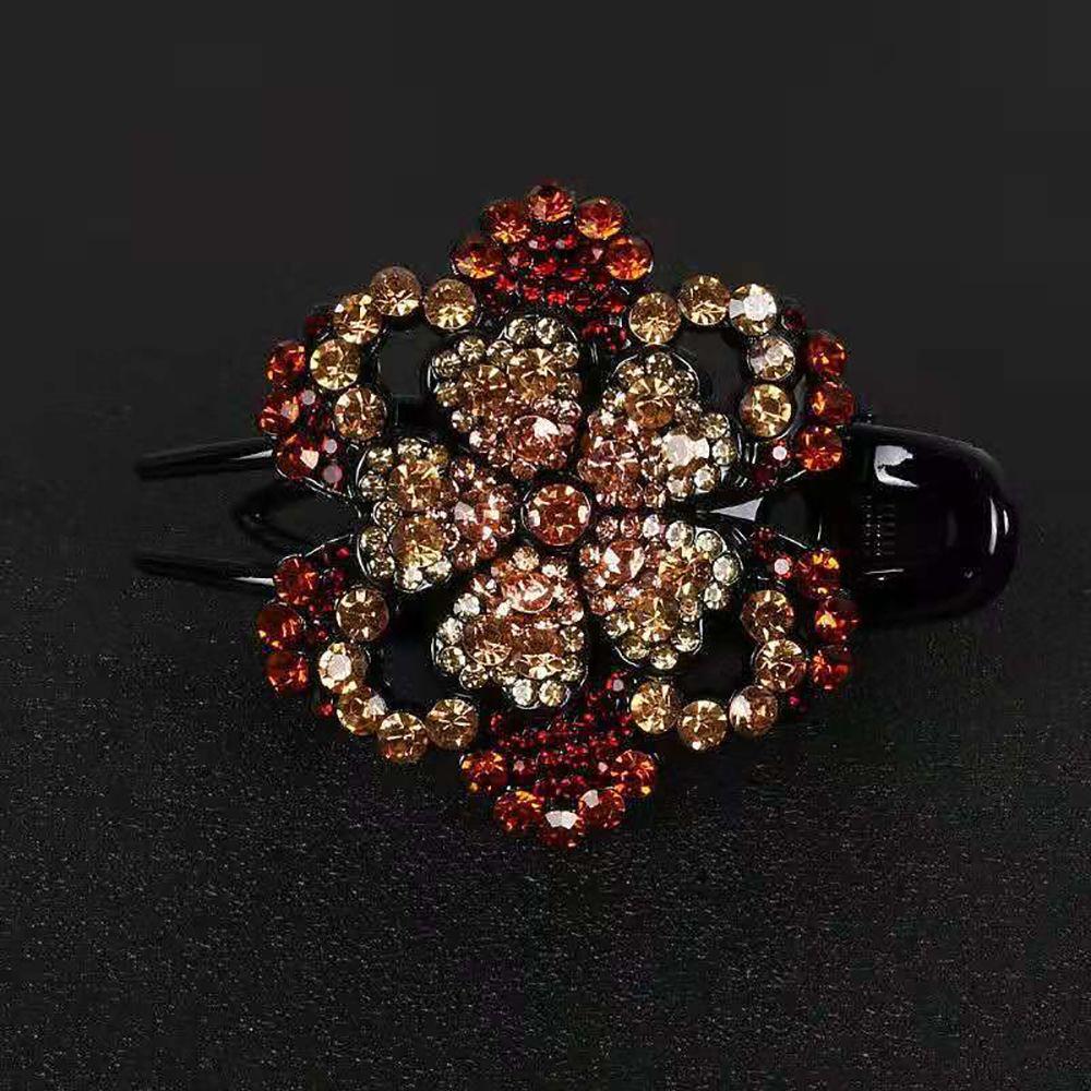 

Заколка для волос Головной убор Держатель для хвостика Цветок Зажим-уточка Стразы Зажим-краб для волос Аксессуары для волос оранжевый