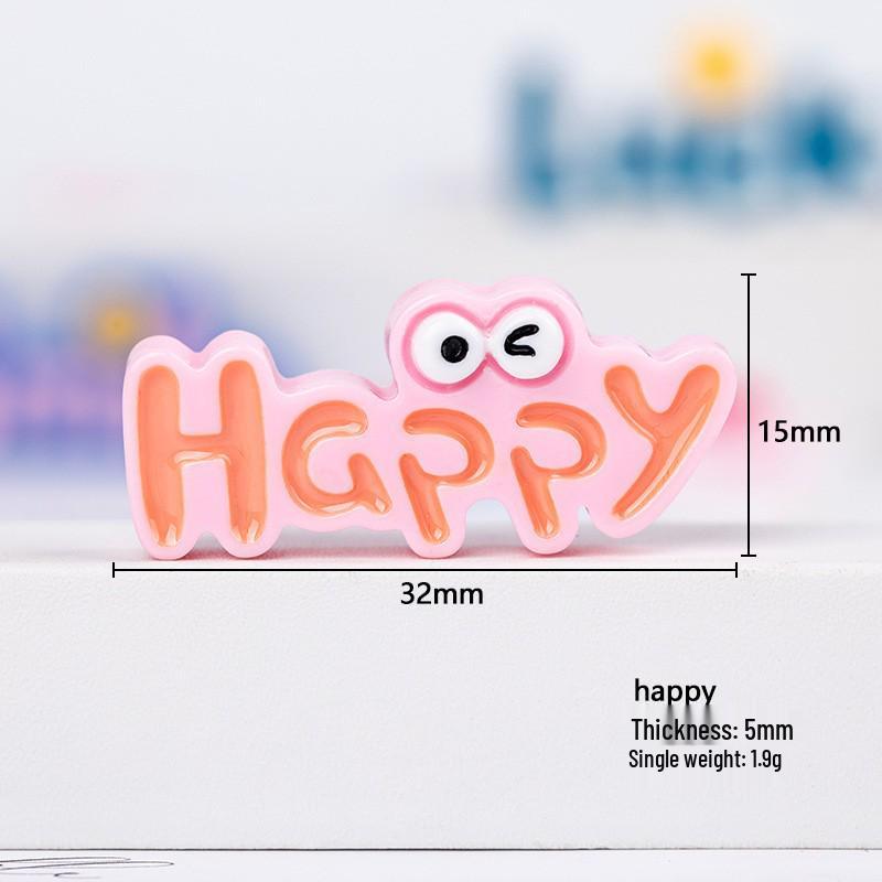 Colorful Epoxy Resin Letter Sign for DIY Projects: Phone Case Decals, Fridge Magnets, Shoe Buckles