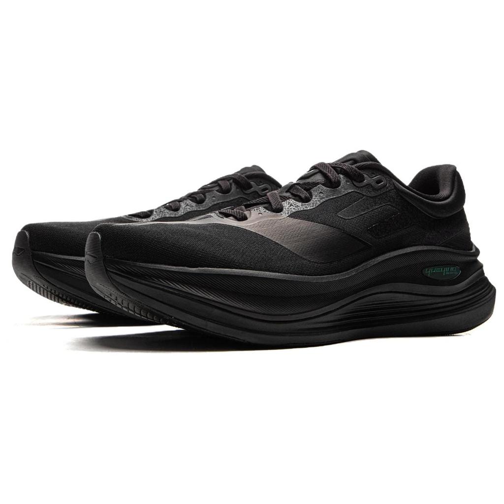 Scarpe da Corsa Casual a Tasso Basso Li Ning Yueying 5pro con Tecnologia Ultra BOOM per Corsa su Lunga Distanza e Sprint Uomo Nero ARHW031-3