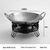 Chuangxingfa Stainless Steel Solid Alcohol Hot Pot Set