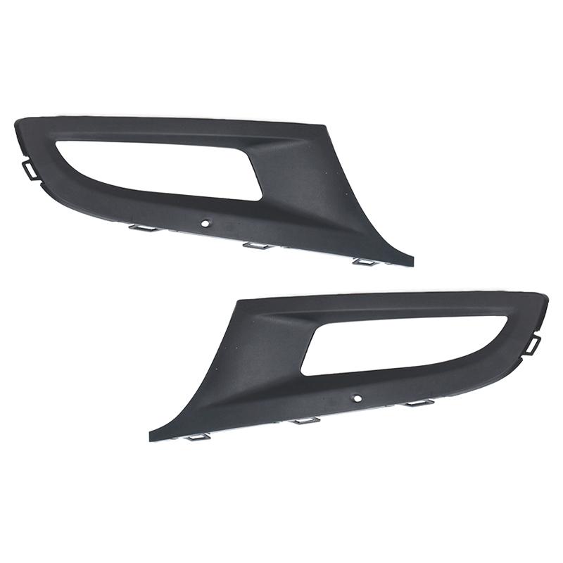 Car Front Bumper Fog Light Grille Grill Cover For Volkswagen VW POLO 2011 2012 2013 Hatchback 6RD853665 6RD853666