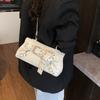 New Fashion Underarm Bag Women's Belt Buckle Shoulder Messenger Bag