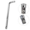 Socktet Wrench L Type Bent Bar Oxidation Prevention Silver 1/2" 1/4" 3/8" Chrome Vanadium Steel Double End Extension