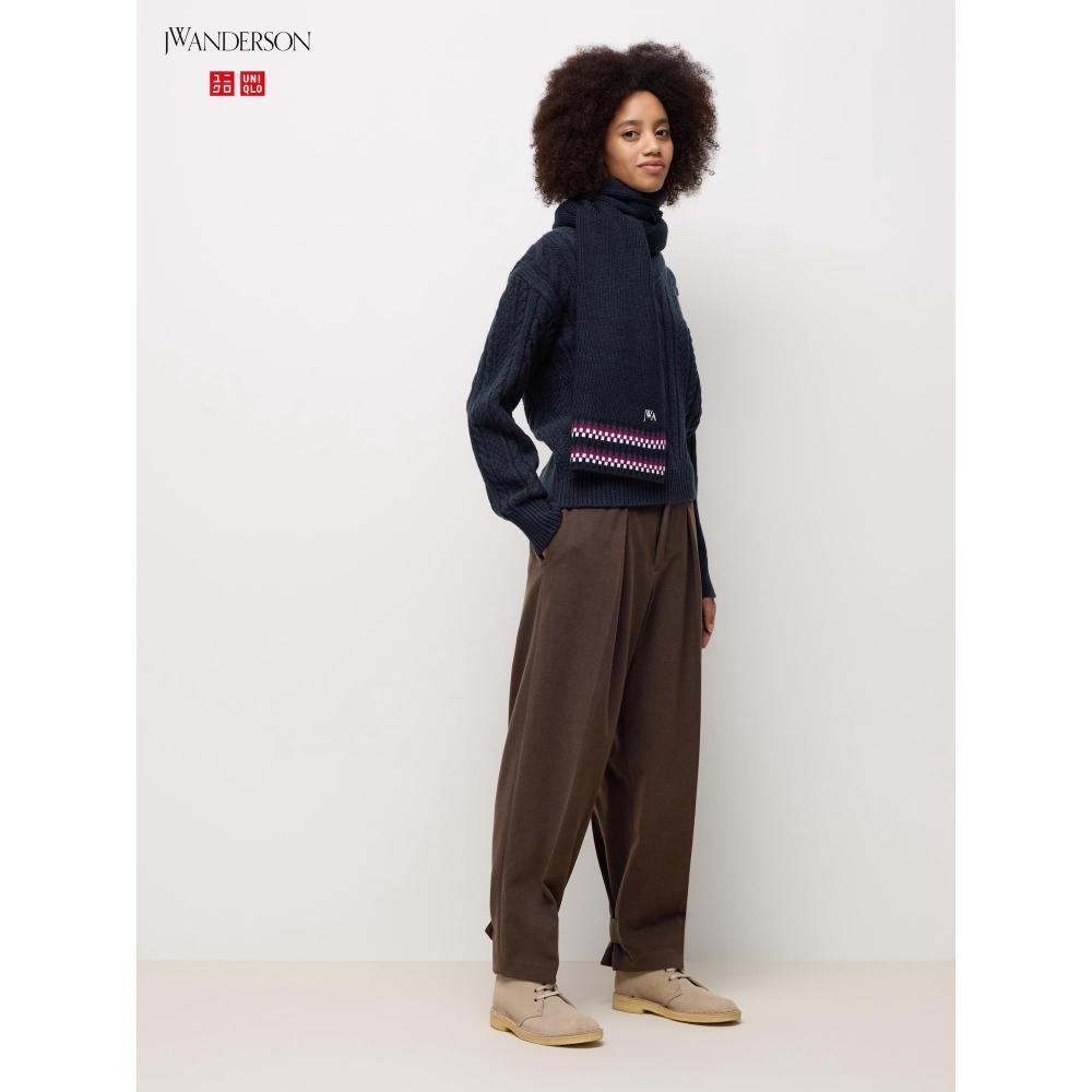 

Uniqlo Япония 2 Way Tack прямые брюки 07 GRAY/S