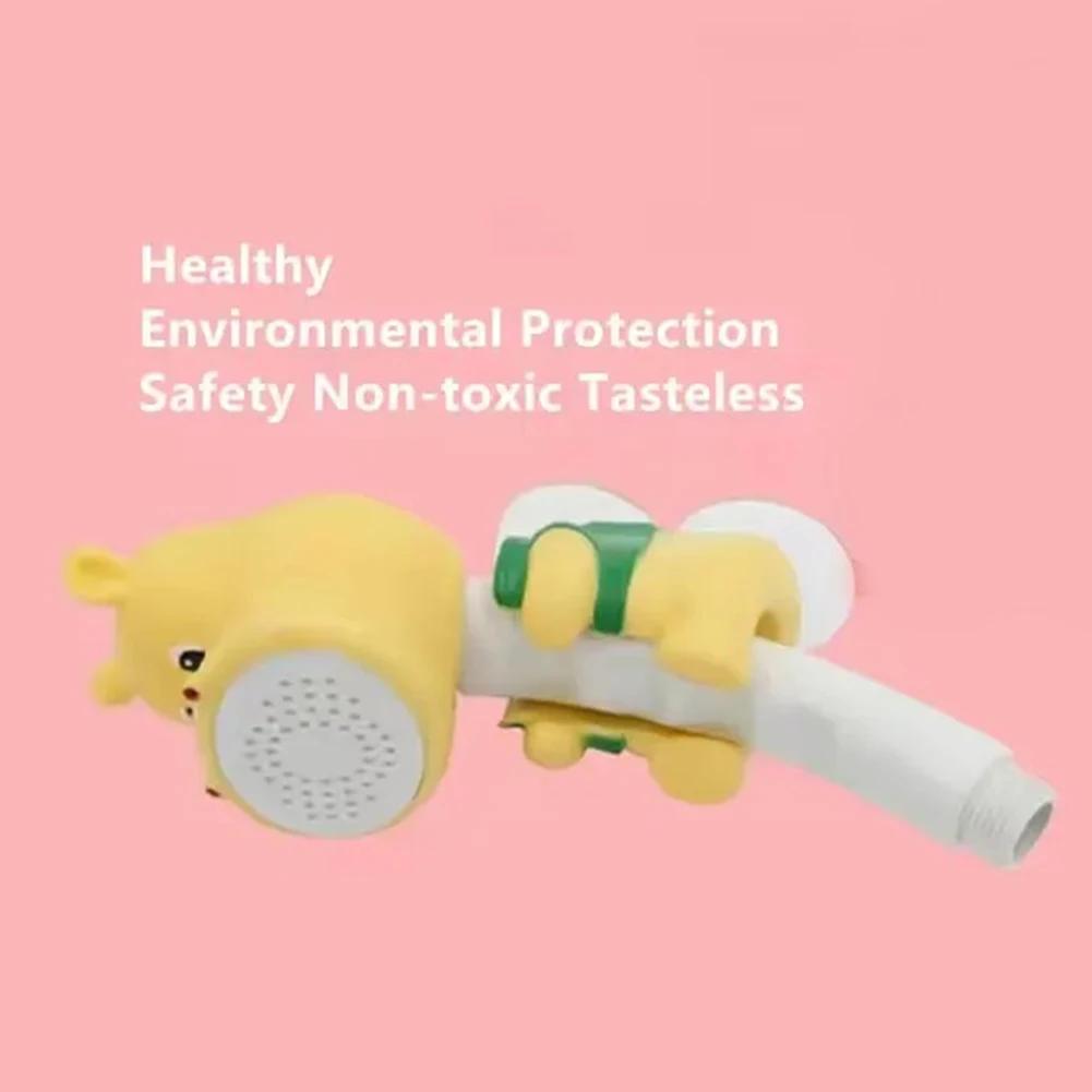 DurFor Able BFor Athroom Shower HeFor Ad With Thickened Body Providing Strong Cartoon Animal Shower Head Water Play Shower Head 