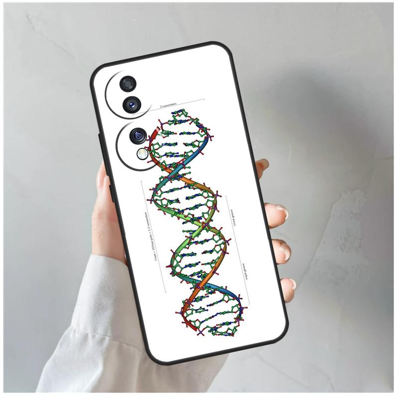 Science DNA Biology For Honor Magic 8 7 6 5 Pro Case For Honor 400 200 Lite 90 70 50 X8c X8b X9a X9b X9c X9d Win