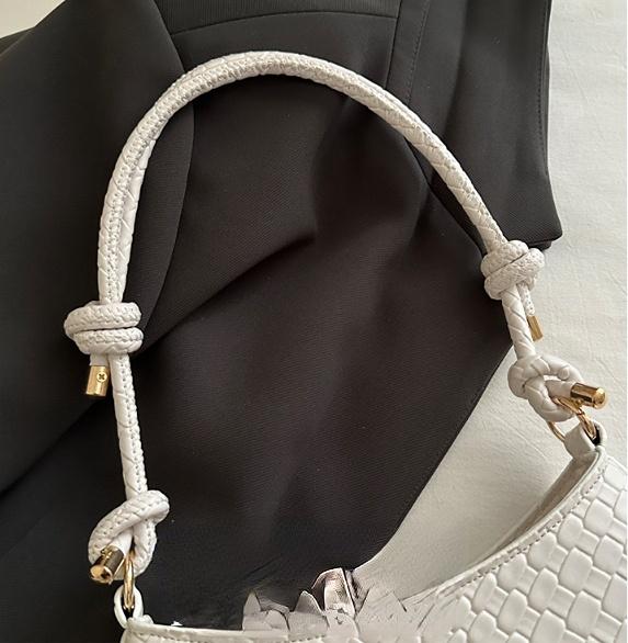 New Commuting Solid Color Armpit Bag Crossbody Bag Simple and Fashionable Shoulder Bag Temperament Women's Handbag