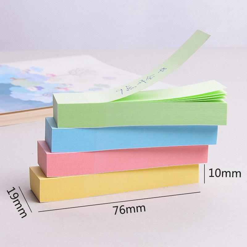 400Pcs Self Adhesive Sticky Notes Colorful Memo Pads Page Markers Index Tabs 400pcs(4colors)