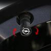 AAHI1 Car Tire Valve Stems Cap With Keychain Anti-Theft Compatible For Opel Astra J G Insignia Corsa D Vectra C Zafira a Auto Gadgets
