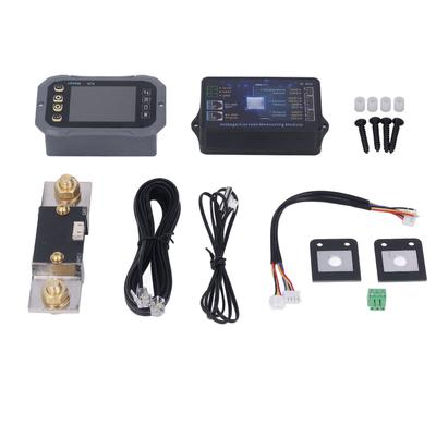 Battery Monitor 400A 2.4in Ultra Clear Display with Shunt 0‑120V Voltage Current Meter
