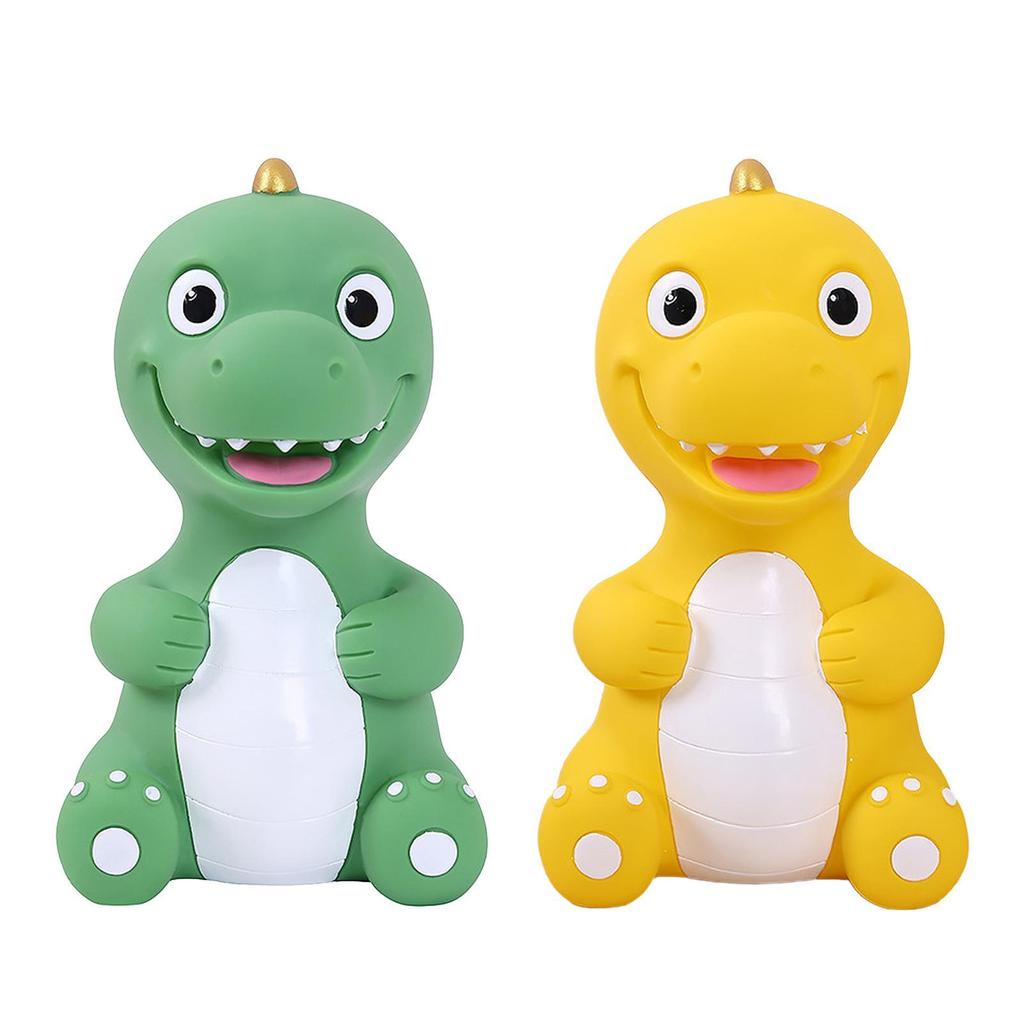 Dinosaur Piggy Bank Tabletop Decoration Cute Money Saving Jar Collection, Animal Statue, Saving Pot for Girls Boys Gift