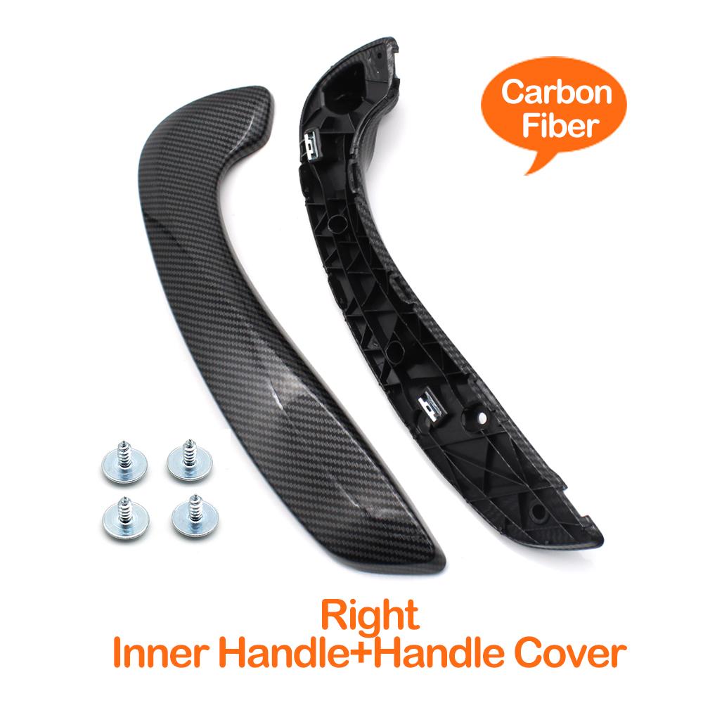 Kit de Manija de Tirador de Puerta Interior Delantera Izquierda Derecha para Renault Megane 3 MK3 Fluence 2008-2016 809540001R 809600007R