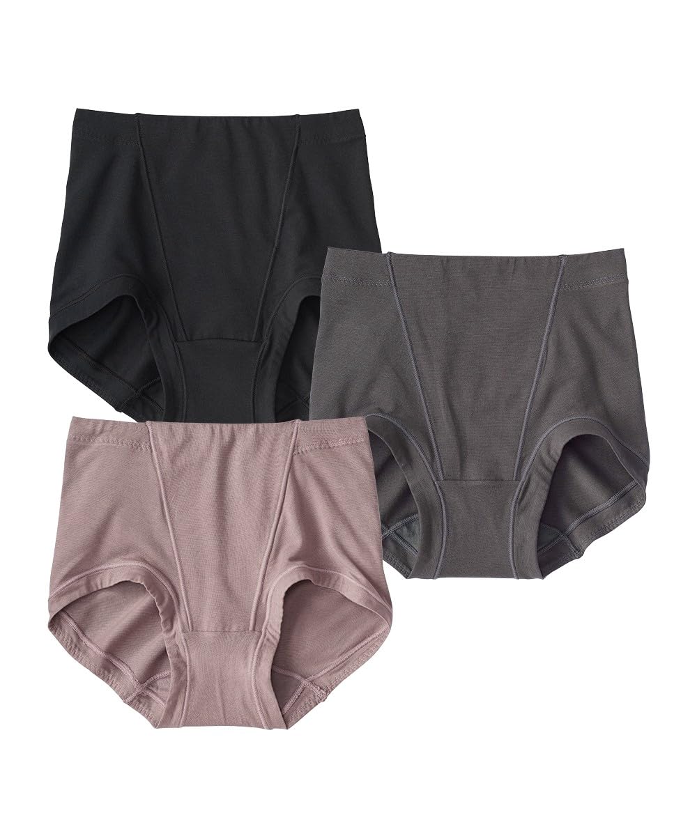 

Nissen Winter Warm Core Shapewear Cotton Deep Support Grayish Charcoal and 5L Women s Girdle, Blend, Moisture-Wicking, Heat-Generating, Panties,