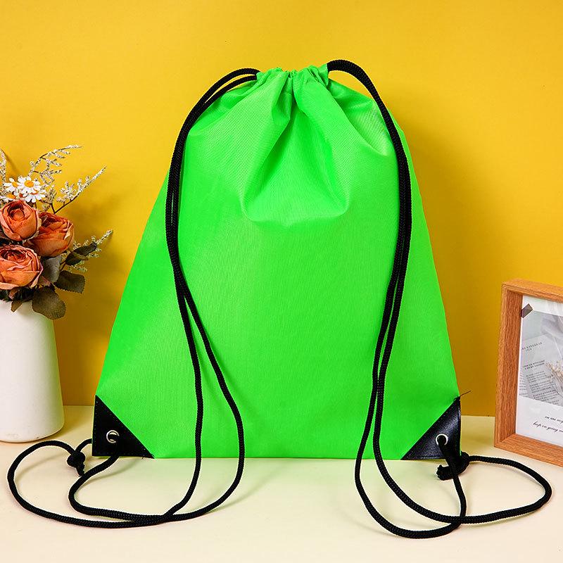 Waterproof 210D Oxford Polyester Sports Drawstring Bag