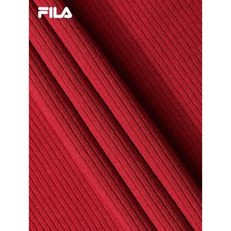 FILA Women's Colorblock Short Sleeve Knit Polo Shirt