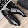 Men'S New Business Leather Shoes Soft Soled Work Footwear Outdoor Non Slip Formal Shoes Fashion Casual Male Shoes  Homme