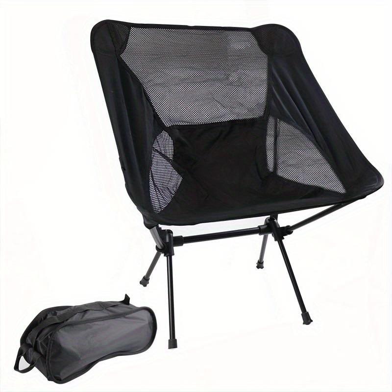 Silla de Camping Portátil Ultraligera,, Silla de Playa Plegable Silla de Comedor para Patio con Bolsa de Transporte para Senderismo al Aire Libre Pesca Patio Trasero Picnic Viajes