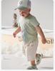 David Bella Boys' Cool Seven Quarter Pants Summer Clothes Baby Big PP Pants Children's Antibacterial Harem Pants