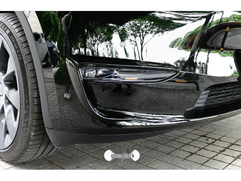 Tesla Model Y Fog Light Eyebrow Wind Deflector Trim