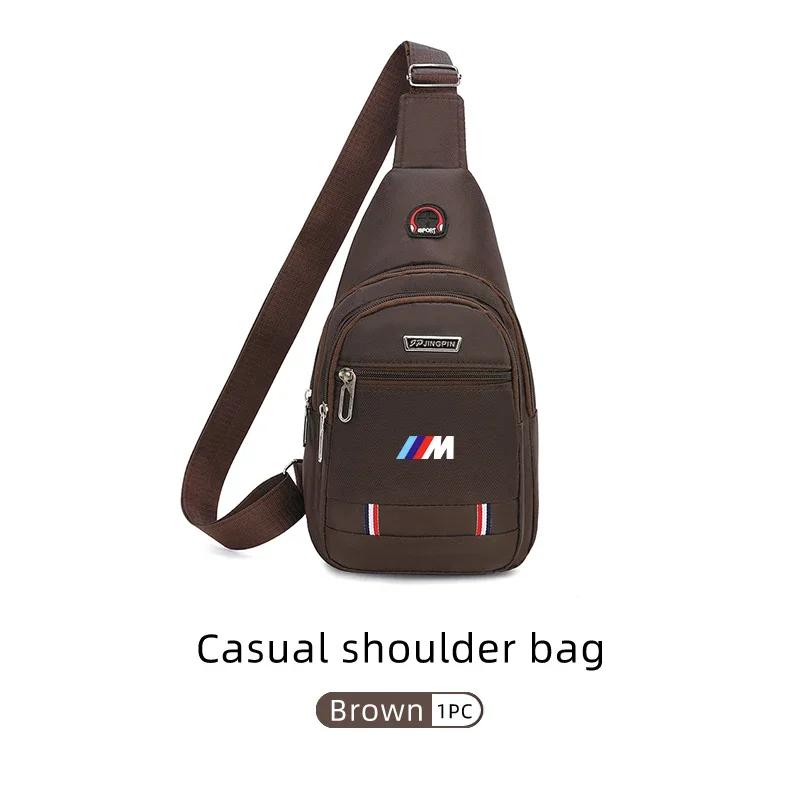 BAAW1 Car Sticker For BMW Car Men Chest Bag Crossbody Shoulder Purse Coin Wallet Accessories For BMW E46 E90 E60 F10 E39 F30 E36 F20 E
