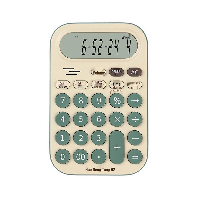 H2 Retro Chinese-Style Voice Calculator: Stylish, Creative, Portable Learning Aid