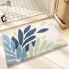 Tappetino da Bagno Antiscivolo Onda Temu - Assorbente d'Acqua, Tappeto Isolante Ispessito per WC e Porta.