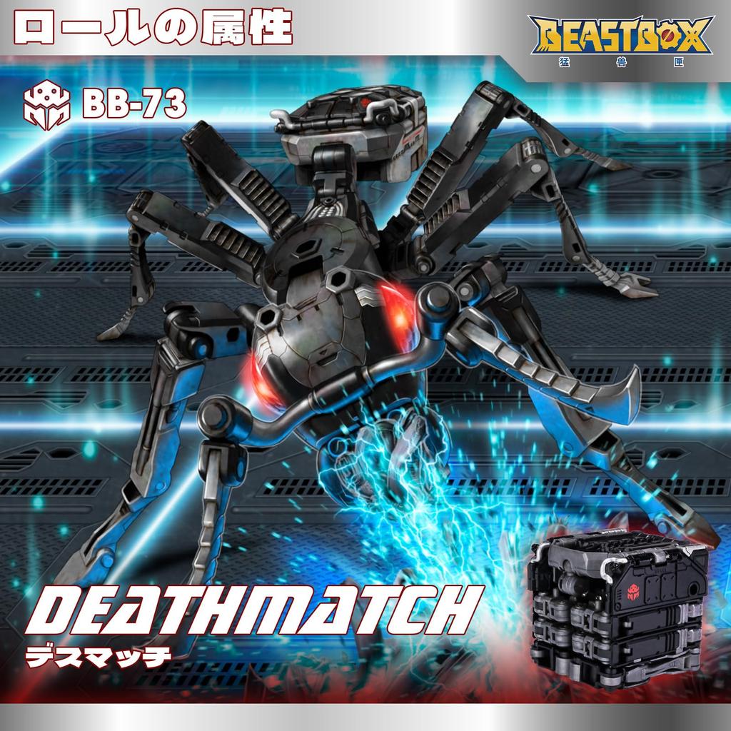 52TOYS BEASTBOX DEATHMATCH Transforming Transforming Action Perfect Gift for and Collectors BB-73 Figure, Three-Stage Figure, Pre-painted,