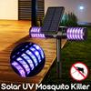 Lampada Uccidi Zanzare Solare Impermeabile, Luce d'Atmosfera per Prato Esterno, Lampada da Terra Repellente per Zanzare per Decorazione Cortile Giardino Sentiero