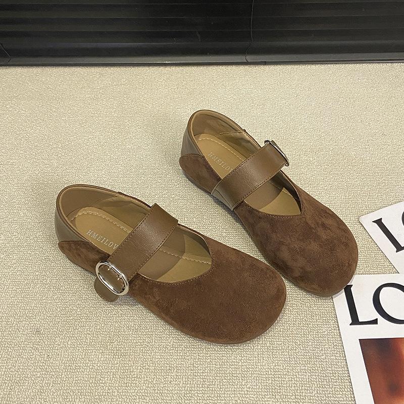 

Niche retro leopard print two wearing Mary Jane shoes for women s 2025 autumn new Xiaoxiangfeng gentle temperament shallow mouth single shoes 40