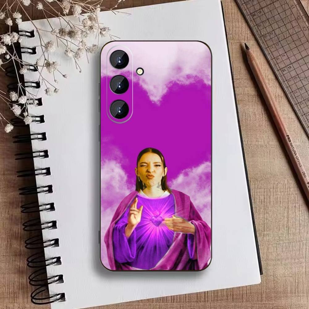 

S-Singer Young M-Miko Phone Case For Samsung Galaxy A73,A72,A71,A70,A52,A51 Others Soft Black Cover Samsung a41