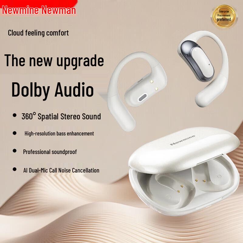 

Newman LY56 OWS Open-Ear Clip-On Sport Bluetooth Headphones LY56