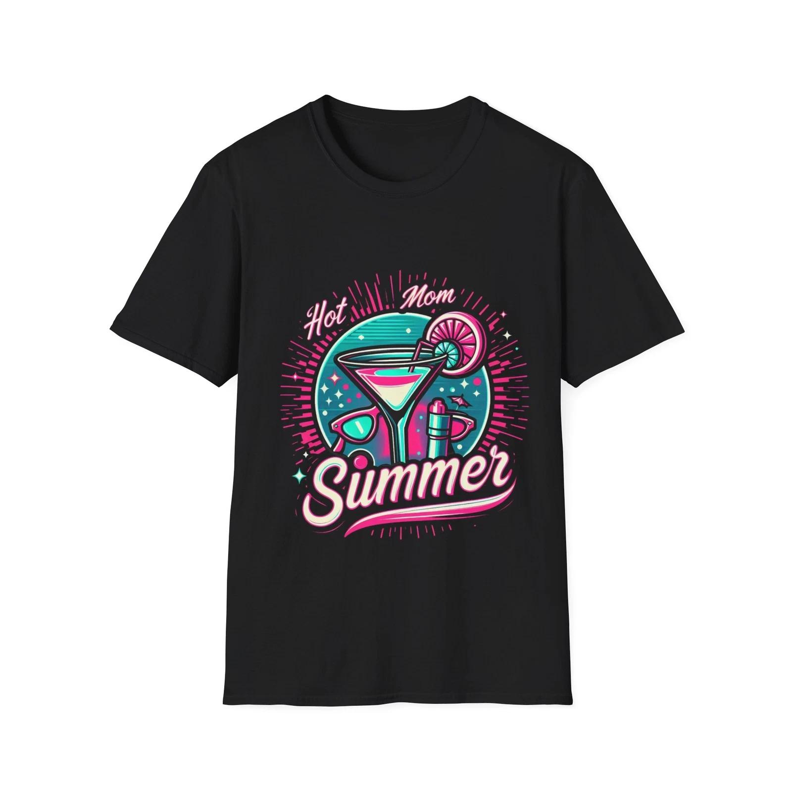Hot Mom Summer T-Shirt - Stylish & Fun Summer Apparel XXXXL