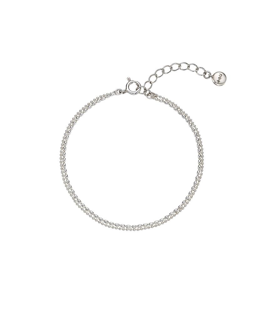Tou Ss020 Layered Ball Chain Bracelet
