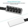 High Speed 5-Port PWM Fan Hub 4-Pin Braided Cable Fan Splitter Hub 1 Female to 5 Male Power Fan Extension Computer Cooler Fans
