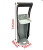 Schiaccia-bottiglie e lattine da 500 ml con apribottiglie – Utensile da cucina