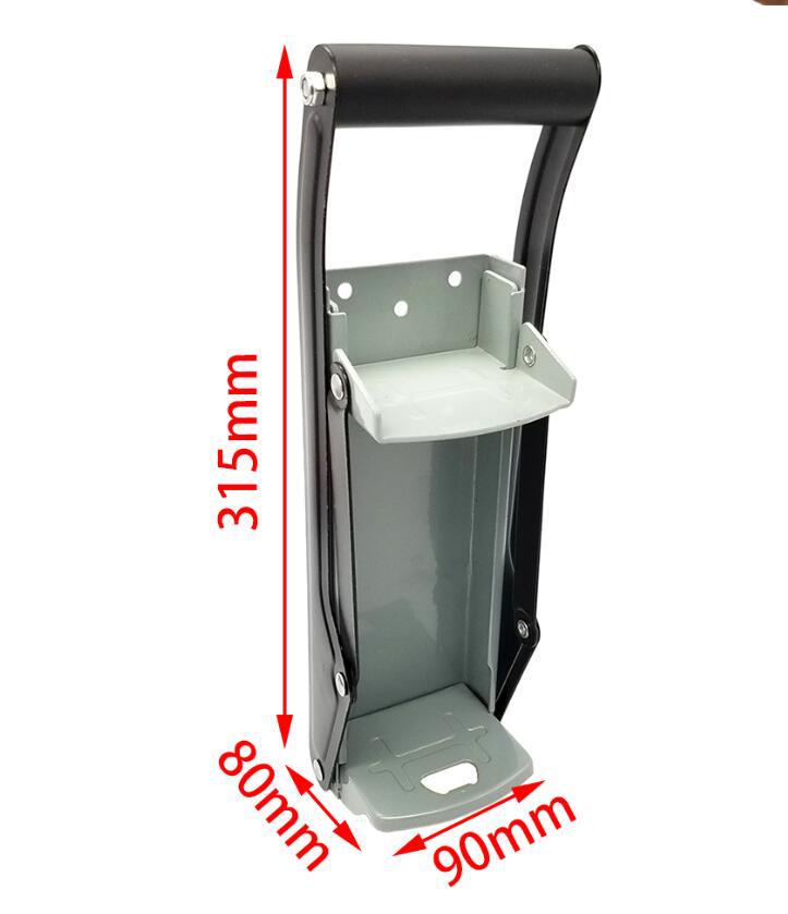 Schiaccia-bottiglie e lattine da 500 ml con apribottiglie – Utensile da cucina