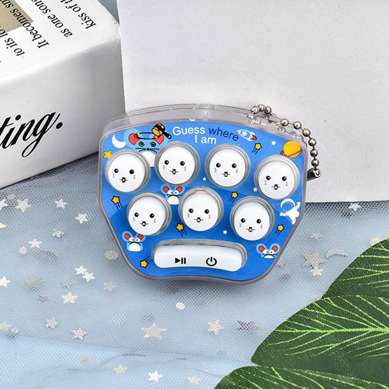 Children’s Mini Whack-a-Mole Educational Handheld Game Keychain Toy