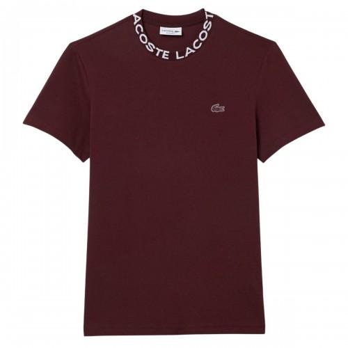Lacoste Mens Pique Jacquard T-Shirt