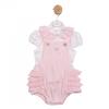 Mintini Baby Girls Ruffled Romper