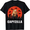 Capybara Shirt Funny Capybara Rodent Capyzilla Funny  S-5XL Unisex T-Shirt