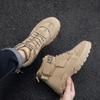 Fashion Men Shoes Spring and Autumn New High Top Men Korean Style Thick Soled Wear Resistant Short Boots Casual Shoes for Women