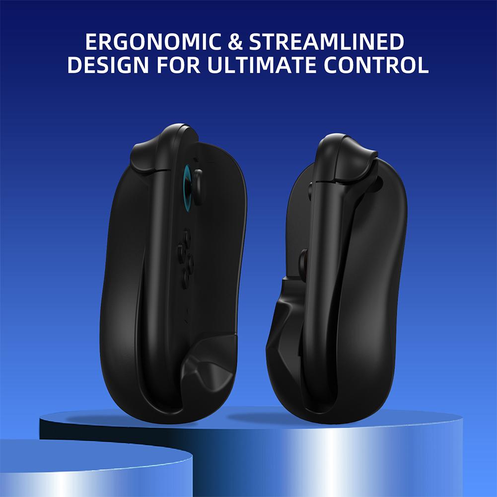2PCS Gaming Controller Mouse Ergonomic Mini Portable Mice Handle Stand Holder Case for Switch 2 Joy-Con Controller Accessories