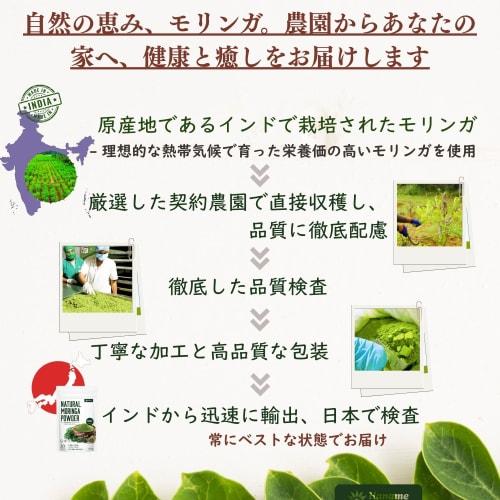 Natural Moringa Powder 100g | No Artificial Colors, Preservatives, or Pesticides | Superfood | Made in India | Health | Miracle Tree | No Additives |