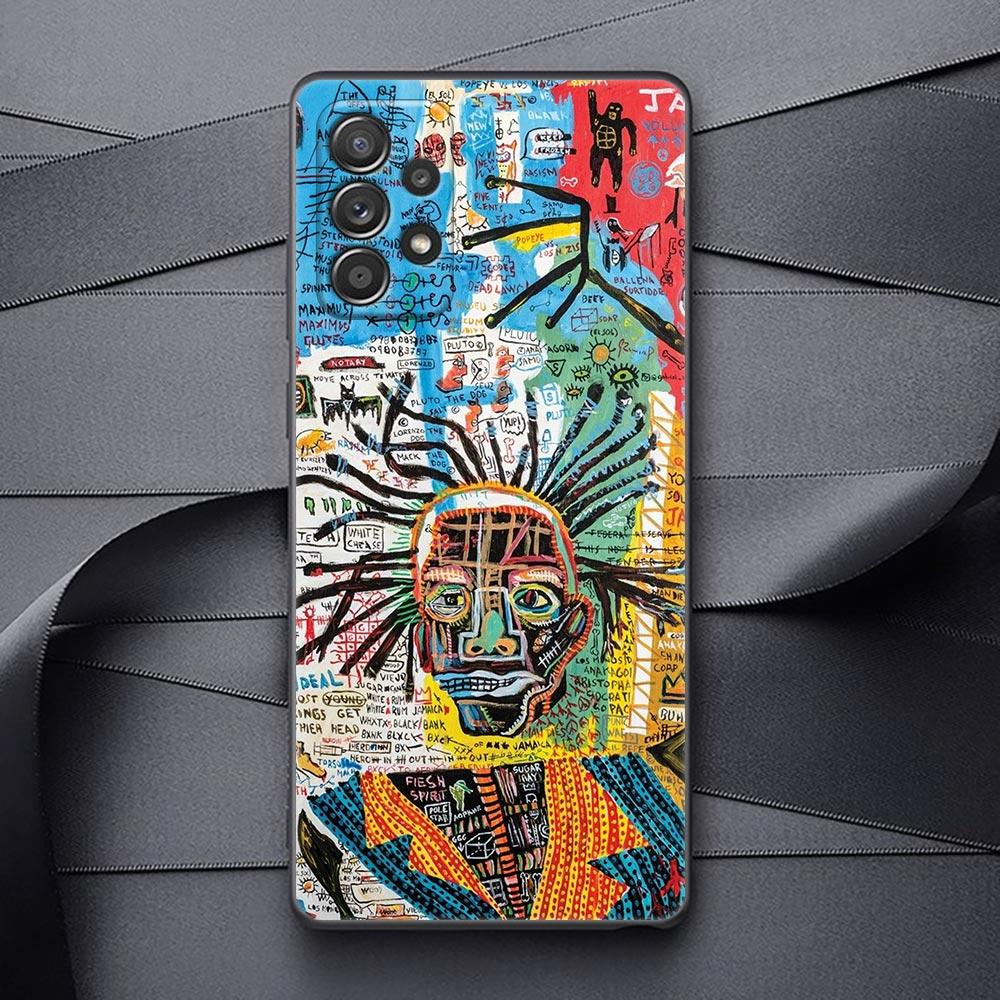 Oil Painting Phone Case For Samsung Galaxy A32 A33 A31 A23 A22 A21S A13 A12 A11 A03 A02 5G Cases Cover Cat Van Gogh Starry Night